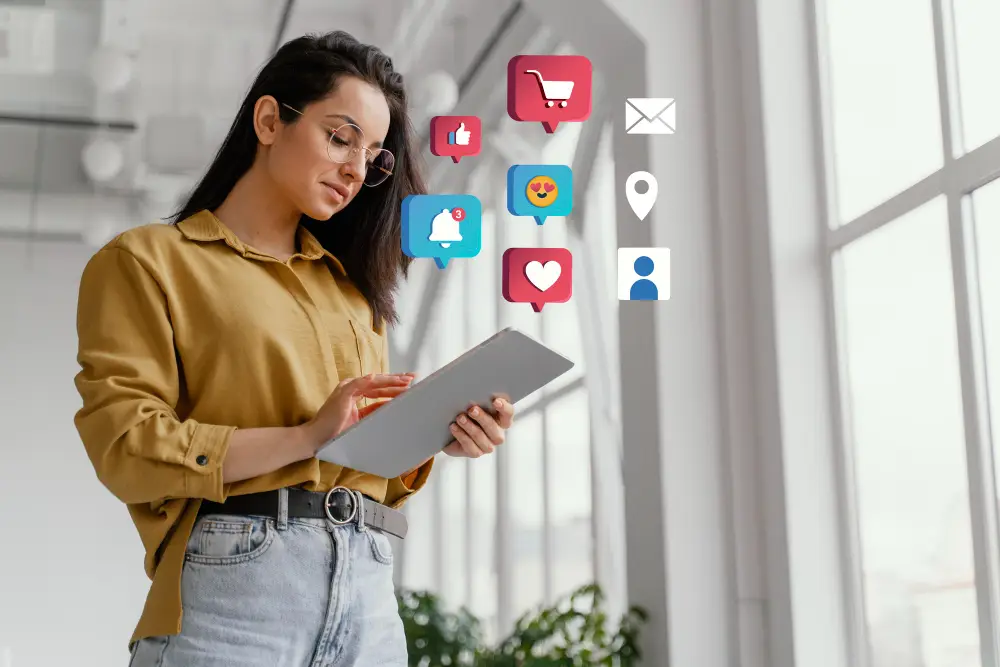 Social media marketing for businesses